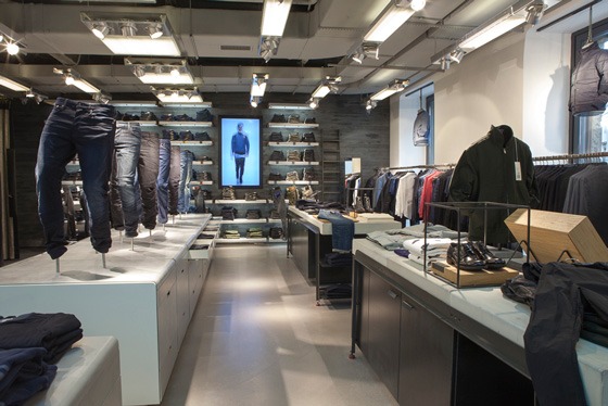 flagship store G-Star Raw a Milano
